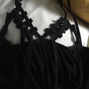 Max studio cotton maxi dress L